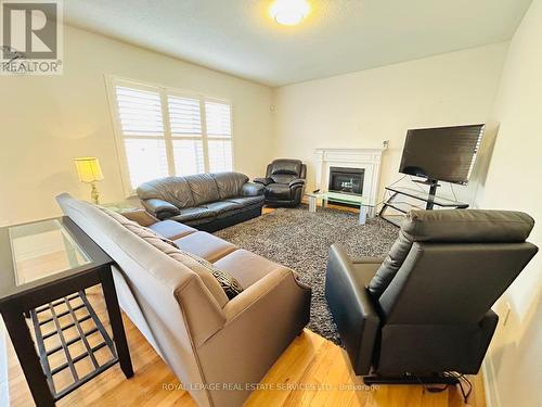 856 William Lee Ave, Oshawa, ON - Indoor Photo Showing Living Room With Fireplace