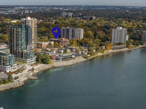 Location, Location Location!!  Steps to the Lakefront. - 2121 Lakeshore Road|Unit #307, Burlington, ON - Outdoor With Body Of Water With View