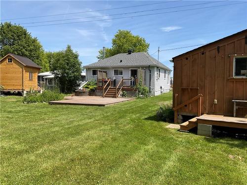 From back of property, cottage, bunkie and shed - 325 Bluewater Parkway, Haldimand County, ON - Outdoor With Deck Patio Veranda