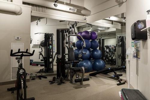 66 Bay Street S|Unit #413, Hamilton, ON - Indoor Photo Showing Gym Room