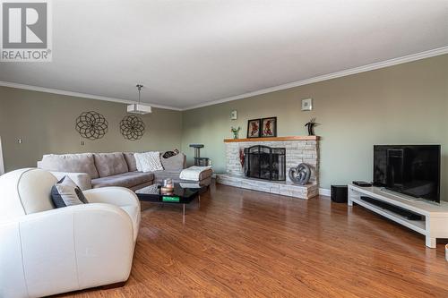 33 Maple Street, Conception Bay South, NL - Indoor Photo Showing Living Room With Fireplace