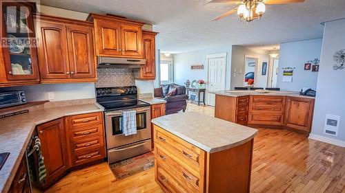 16 Job'S Lane, Hare Bay, NL - Indoor Photo Showing Kitchen With Double Sink
