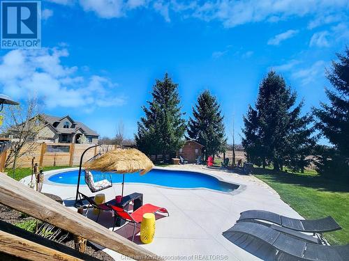 16 Towerline Street, Delaware Town, ON - Outdoor With In Ground Pool With Backyard