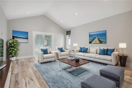 Virtually Staged - 140 Lafayette Street E, Jarvis, ON - Indoor Photo Showing Living Room