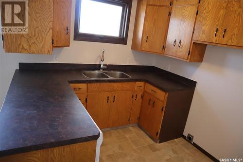 130 Skye Drive, Colonsay, SK - Indoor Photo Showing Kitchen With Double Sink