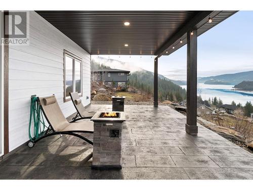 226 Sunset Drive, Sicamous, BC - Outdoor With Body Of Water With Deck Patio Veranda With Exterior
