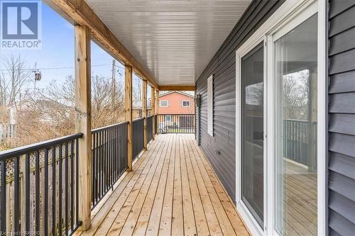 90 10Th Street Se, Chesley, ON - Outdoor With Deck Patio Veranda With Exterior