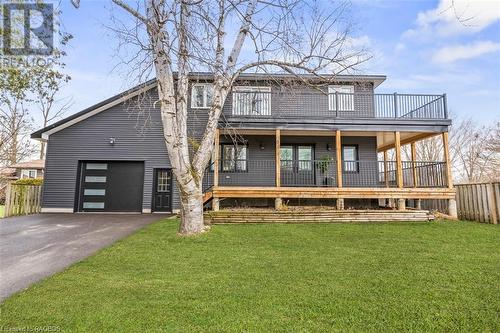 Double level decking! - 90 10Th Street Se, Chesley, ON - Outdoor With Deck Patio Veranda