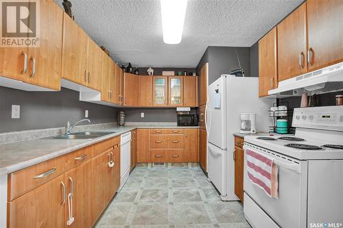 314 113Th Street W, Saskatoon, SK - Indoor Photo Showing Kitchen With Double Sink