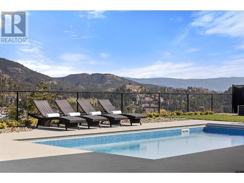 3055 Shaleview Drive, West Kelowna, BC - Outdoor With In Ground Pool With View