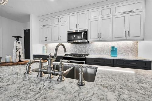 38 Harbour Street|Unit #212, Port Dover, ON - Indoor Photo Showing Kitchen With Double Sink With Upgraded Kitchen