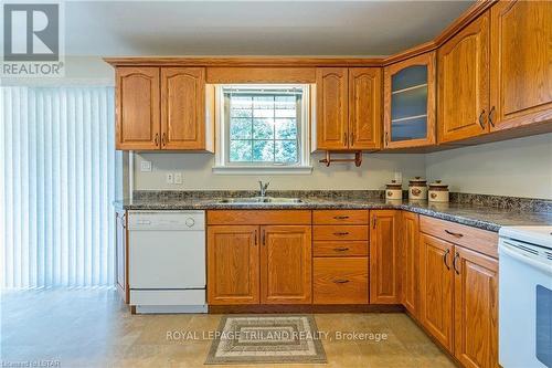 5 St Michaels St, Norfolk, ON - Indoor Photo Showing Kitchen With Double Sink