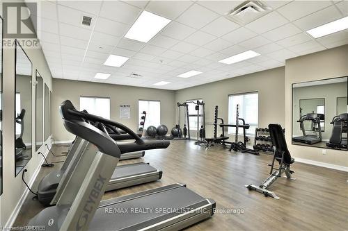 705 - 2486 Old Bronte Road, Oakville, ON - Indoor Photo Showing Gym Room