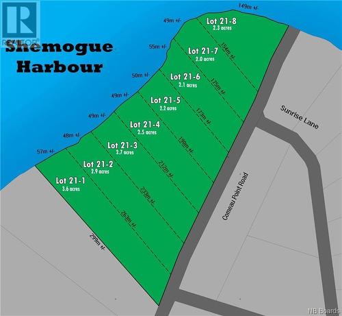 Lot 21-2 Comeau Point Road, Shemogue, NB 