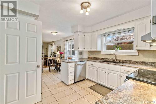 97 Hearne Street, Fredericton, NB - Indoor Photo Showing Kitchen With Double Sink