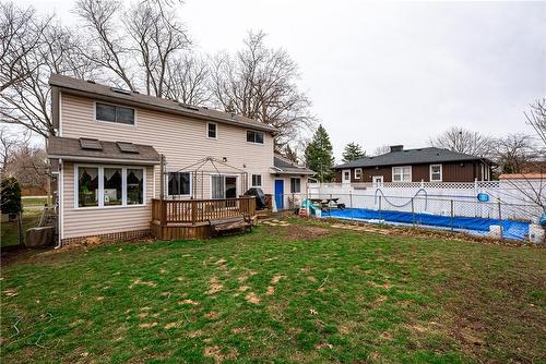 3 Phelps Avenue, Grimsby, ON - Outdoor With In Ground Pool With Exterior
