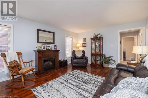 247 Penetangore Row, Kincardine, ON - Indoor Photo Showing Living Room With Fireplace