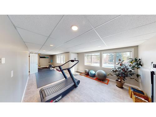 1857 Kirk Road, Cranbrook, BC - Indoor Photo Showing Gym Room