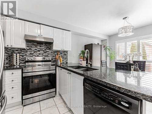 51 Boyd Crescent, Ajax, ON - Indoor Photo Showing Kitchen With Double Sink With Upgraded Kitchen