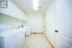 Main floor laundry - 