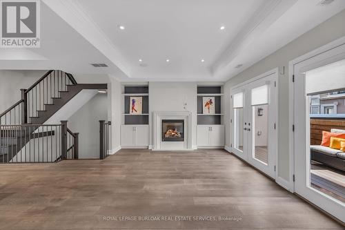 4 - 509 Elizabeth Street, Burlington, ON - Indoor Photo Showing Other Room With Fireplace