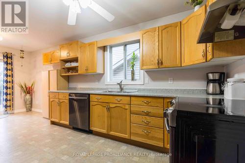 96 Finch Dr, Belleville, ON - Indoor Photo Showing Kitchen With Double Sink