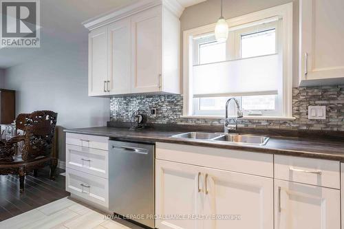 8 Crews Cres, Quinte West, ON - Indoor Photo Showing Kitchen With Double Sink