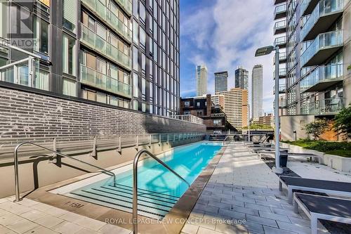 #707 -50 Wellesley St E, Toronto, ON - Outdoor With In Ground Pool With Balcony