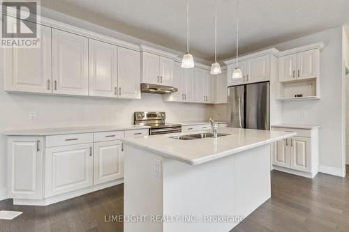 872 Zaifman Circle, London, ON - Indoor Photo Showing Kitchen With Stainless Steel Kitchen With Double Sink With Upgraded Kitchen