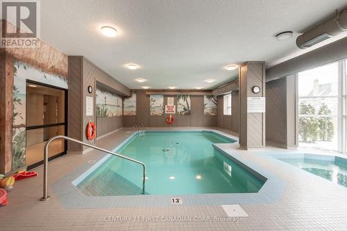 #810 -600 Talbot St, London, ON - Indoor Photo Showing Other Room With In Ground Pool