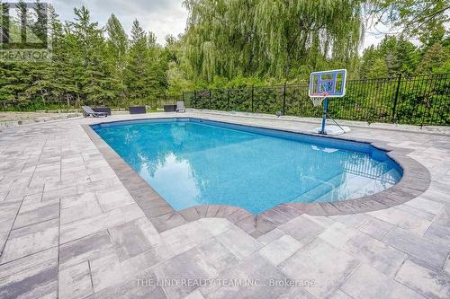 2749 13 Line, Bradford West Gwillimbury, ON - Outdoor With In Ground Pool With Backyard
