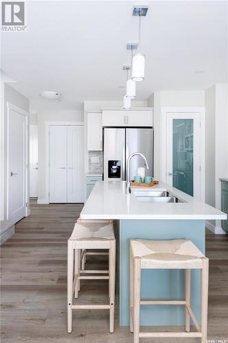435 Myles Heidt Manor, Saskatoon, SK - Indoor Photo Showing Kitchen With Double Sink With Upgraded Kitchen