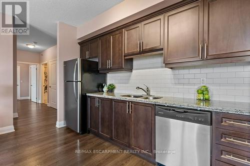 #504 -319 Highway 8, Hamilton, ON - Indoor Photo Showing Kitchen With Stainless Steel Kitchen With Double Sink