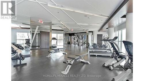 #1604 -352 Front St W, Toronto, ON - Indoor Photo Showing Gym Room