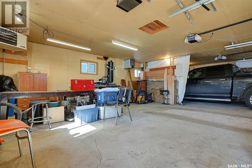 576 Okanese Avenue S, Fort Qu'Appelle, SK - Indoor Photo Showing Garage