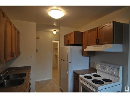 14101/14105 118 Av Nw Nw, Edmonton, AB - Indoor Photo Showing Kitchen With Double Sink