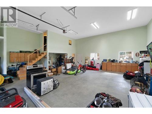 4331 Trans Canada Highway, Tappen, BC - Indoor Photo Showing Garage