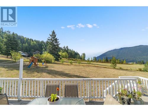 4331 Trans Canada Highway, Tappen, BC - Outdoor With Deck Patio Veranda With View