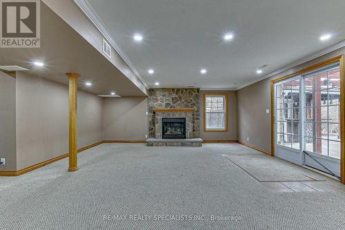 15 Royal York Court, Brant, ON - Indoor With Fireplace