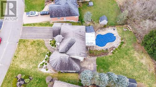 15 Royal York Crt, Brant, ON - Outdoor With In Ground Pool With View
