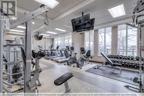 #602 -75 North Park Rd, Vaughan, ON - Indoor Photo Showing Gym Room