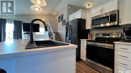 1626 Stensrud Road, Saskatoon, SK - Indoor Photo Showing Kitchen With Double Sink