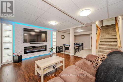 92 Downey Rd, Guelph, ON - Indoor Photo Showing Living Room With Fireplace