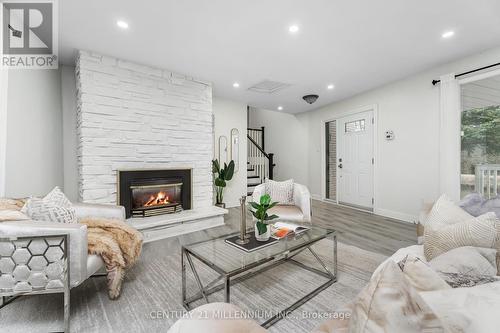 5 Crago Road, Amaranth, ON - Indoor Photo Showing Living Room With Fireplace