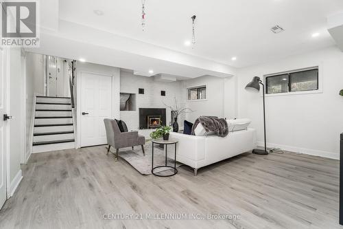 5 Crago Road, Amaranth, ON - Indoor With Fireplace