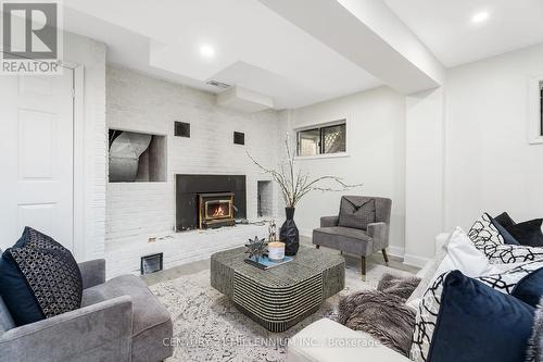 5 Crago Rd, Amaranth, ON - Indoor Photo Showing Living Room With Fireplace