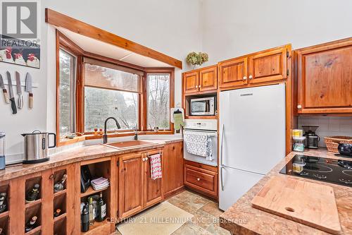 108 Timmons St, Blue Mountains, ON - Indoor Photo Showing Kitchen With Double Sink