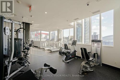 #1726 -250 Wellington St W, Toronto, ON - Indoor Photo Showing Gym Room