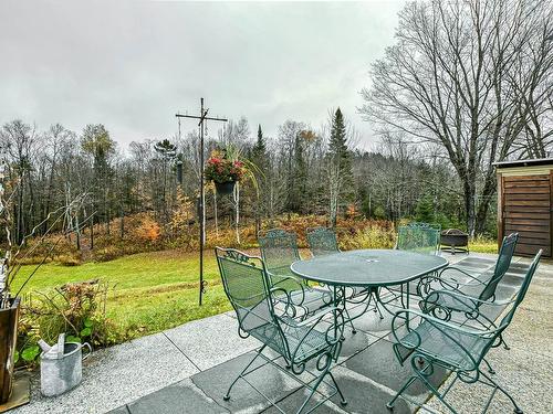 Terrasse - 3419 Route Principale, Wentworth-Nord, QC - Outdoor
