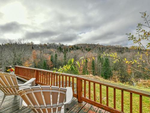 Balcon - 3419 Route Principale, Wentworth-Nord, QC - Outdoor With Deck Patio Veranda